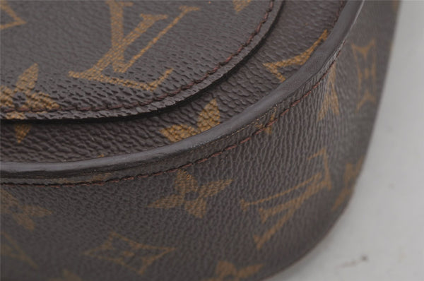 Authentic Louis Vuitton Monogram Saint Cloud GM M51242 Shoulder Cross Bag 6218J