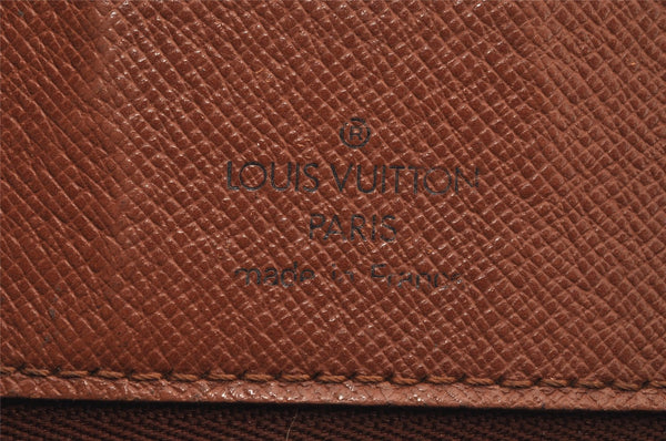 Authentic Louis Vuitton Monogram Saint Cloud GM M51242 Shoulder Cross Bag 6218J