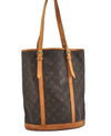 Authentic Louis Vuitton Monogram Bucket GM Shoulder Tote Bag M42236 LV 6219J