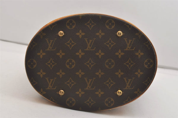 Authentic Louis Vuitton Monogram Bucket GM Shoulder Tote Bag M42236 LV 6219J