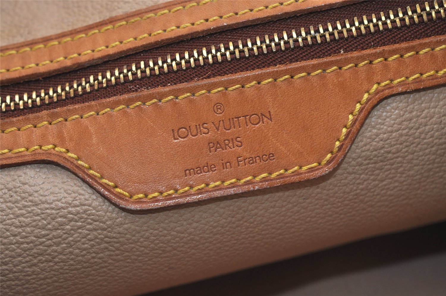 Authentic Louis Vuitton Monogram Bucket GM Shoulder Tote Bag M42236 LV 6219J