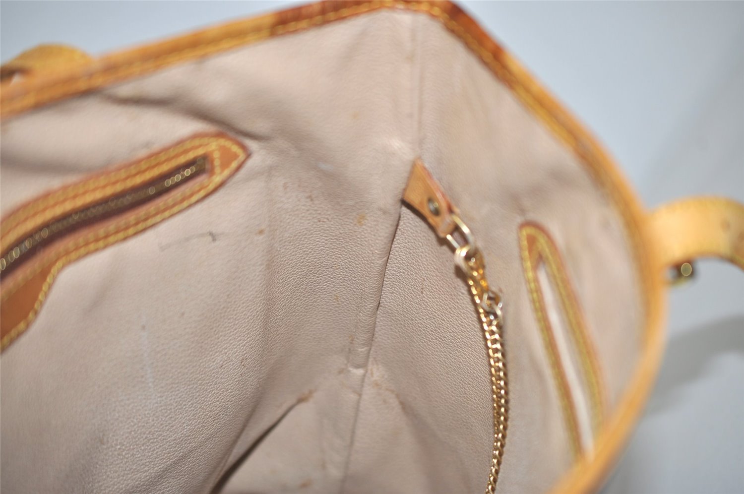 Authentic Louis Vuitton Monogram Bucket GM Shoulder Tote Bag M42236 LV 6219J