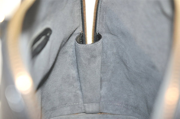 Authentic Louis Vuitton Epi Alma PM Hand Bag Black M40302 LV 6220I