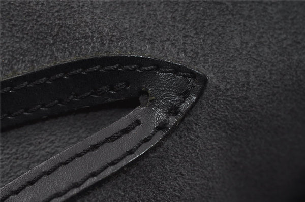 Authentic Louis Vuitton Epi Alma PM Hand Bag Black M40302 LV 6220I