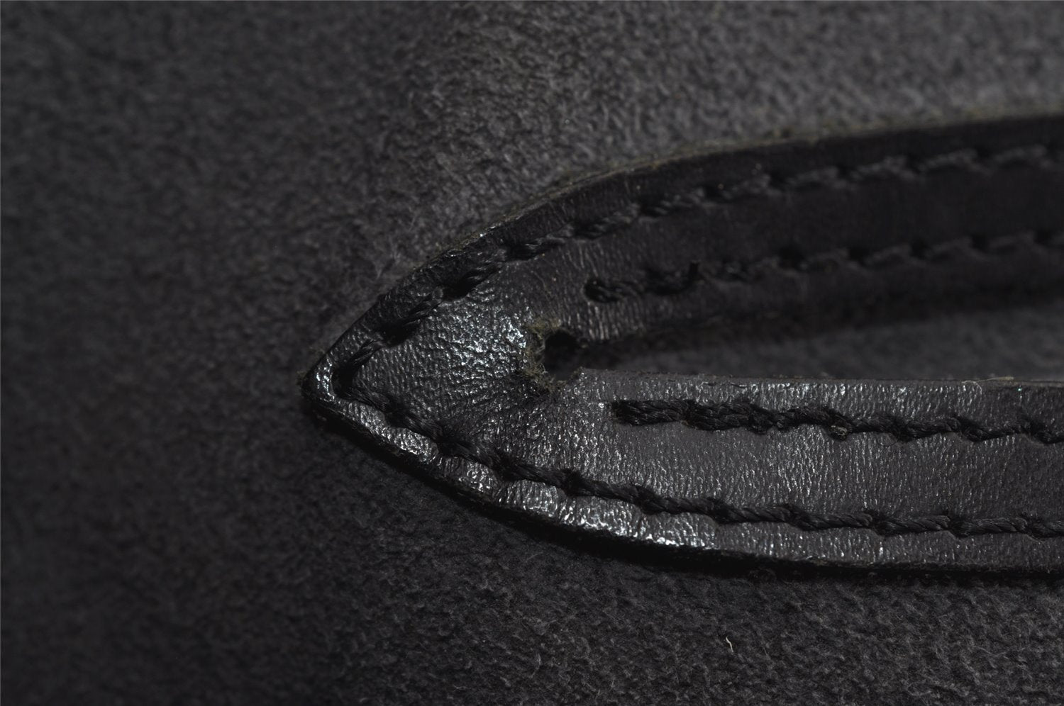 Authentic Louis Vuitton Epi Alma PM Hand Bag Black M40302 LV 6220I