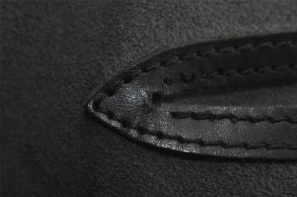 Authentic Louis Vuitton Epi Alma PM Hand Bag Black M40302 LV 6220I