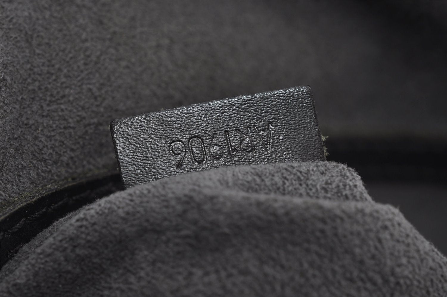 Authentic Louis Vuitton Epi Alma PM Hand Bag Black M40302 LV 6220I