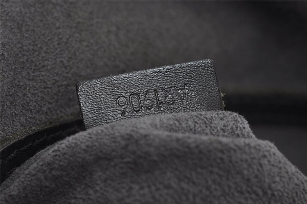 Authentic Louis Vuitton Epi Alma PM Hand Bag Black M40302 LV 6220I