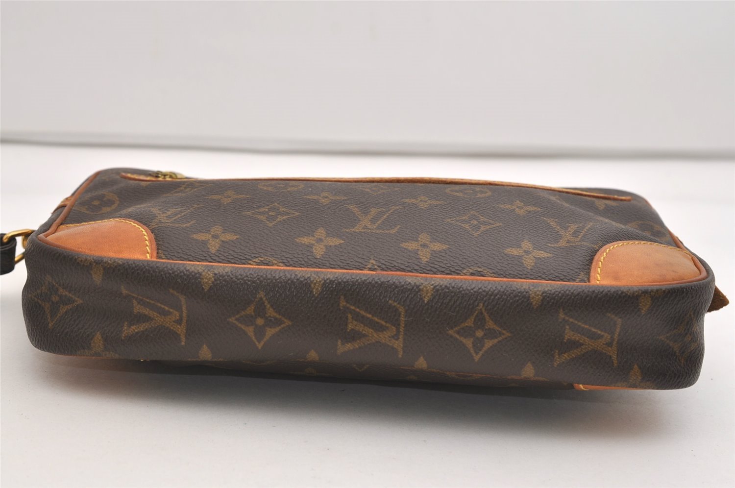 Authentic Louis Vuitton Monogram Marly Dragonne GM M51825 Clutch Hand Bag 6220J