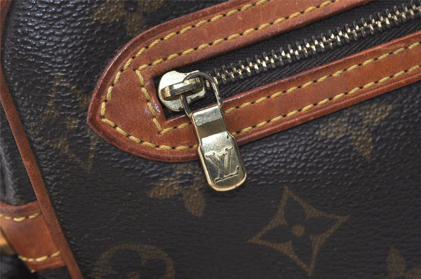 Authentic Louis Vuitton Monogram Marly Dragonne GM M51825 Clutch Hand Bag 6220J