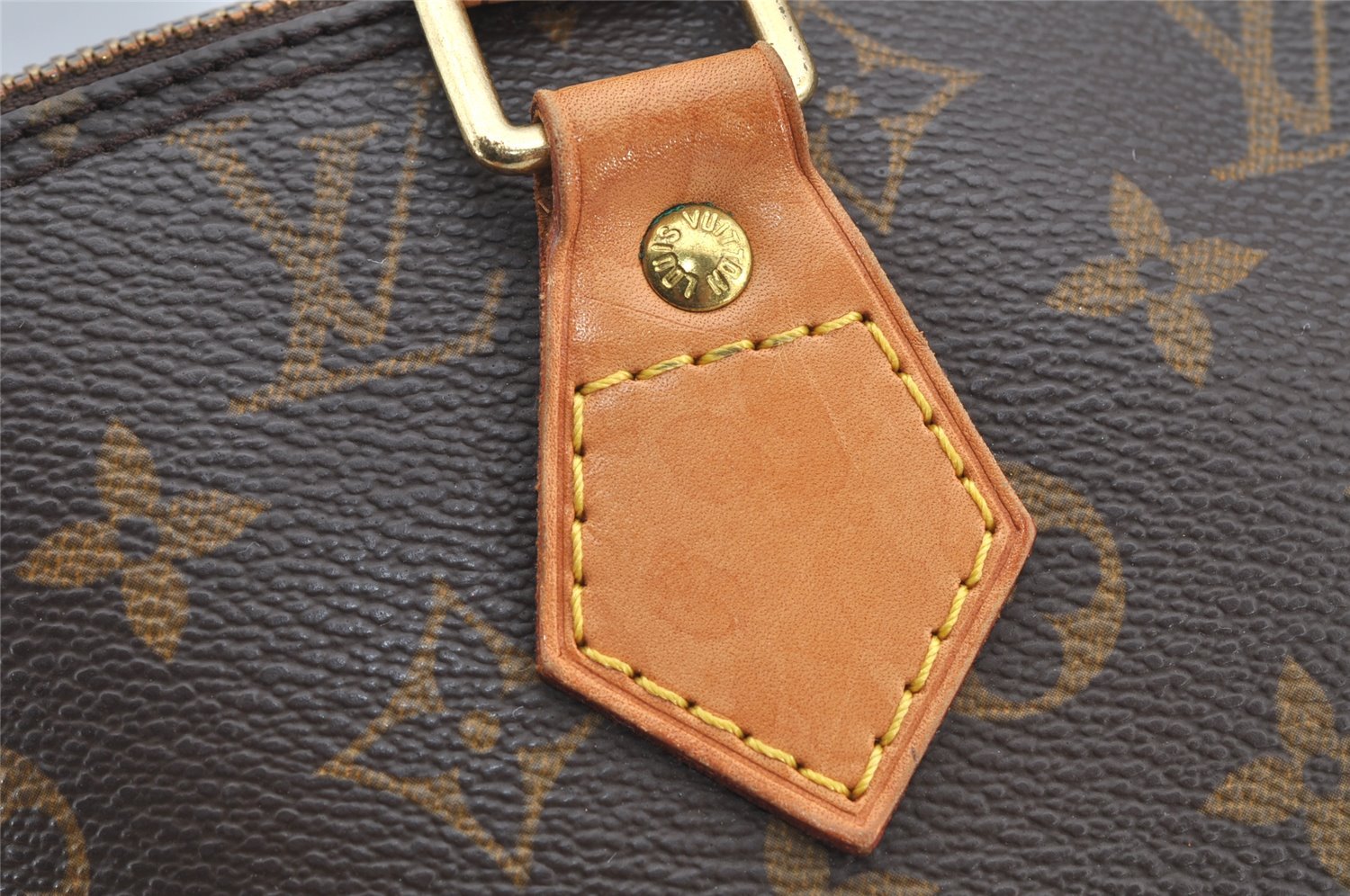 Authentic Louis Vuitton Monogram Alma Hand Bag Purse M51130 LV 6221I