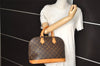 Authentic Louis Vuitton Monogram Alma Hand Bag Purse M51130 LV 6221I