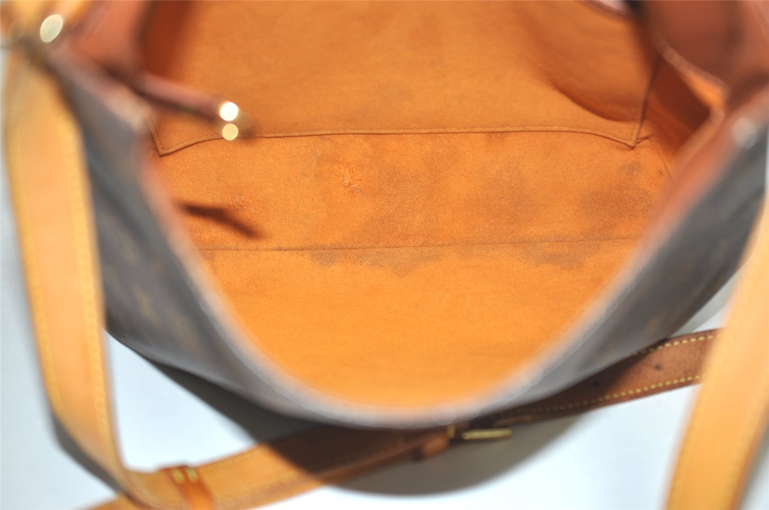 Authentic Louis Vuitton Monogram Musette Shoulder Cross Body Bag M51256 LV 6222I