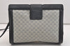 Authentic GUCCI Micro GG PVC Leather Shoulder Cross Body Bag Navy Junk 6222J