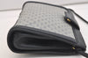 Authentic GUCCI Micro GG PVC Leather Shoulder Cross Body Bag Navy Junk 6222J