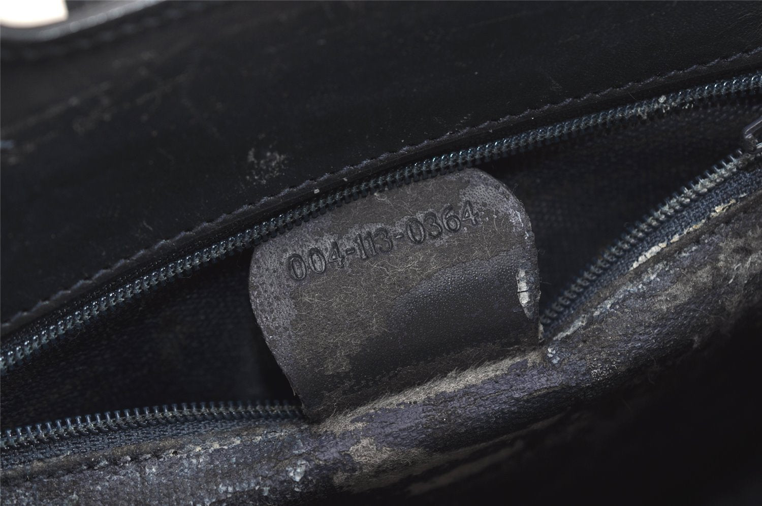 Authentic GUCCI Micro GG PVC Leather Shoulder Cross Body Bag Navy Junk 6222J