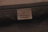Authentic GUCCI Vintage Shoulder Tote Bag GG Canvas Leather 0021097 Brown 6223J