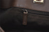 Authentic GUCCI Vintage Shoulder Tote Bag GG Canvas Leather 0021097 Brown 6223J
