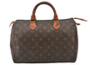 Authentic Louis Vuitton Monogram Speedy 30 Hand Boston Bag M41526 LV 6223K