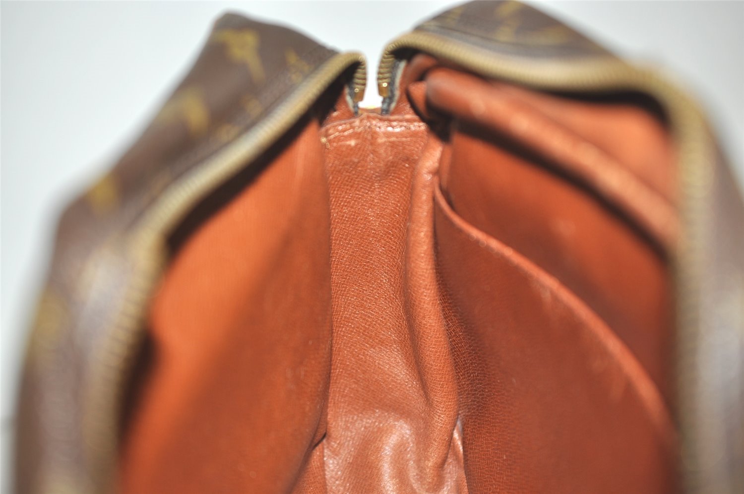 Authentic Louis Vuitton Monogram Compiegne 28 Clutch Hand Bag M51845 LV 6224I