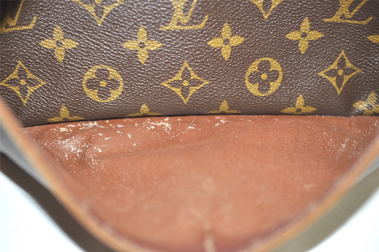 Authentic Louis Vuitton Monogram Compiegne 28 Clutch Hand Bag M51845 LV 6224I