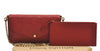 Auth Louis Vuitton Monogram Empreinte Pochette Felice Shoulder Bag Red LV 6224J