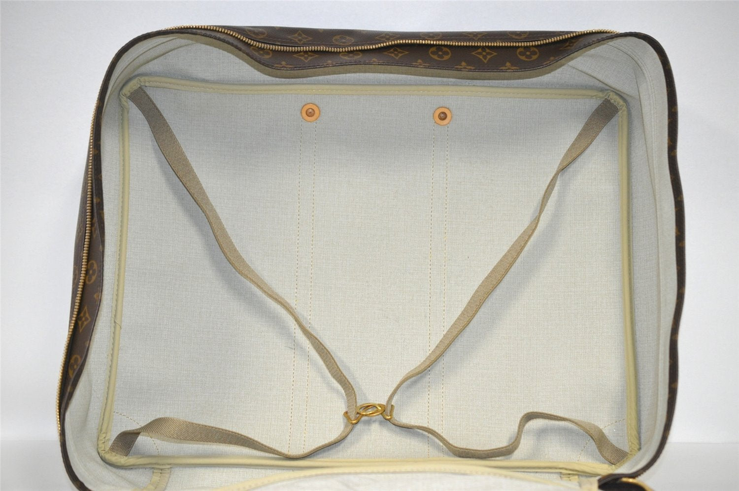 Authentic Louis Vuitton Monogram Sirius 50 Travel Boston Bag M41406 LV 6226I