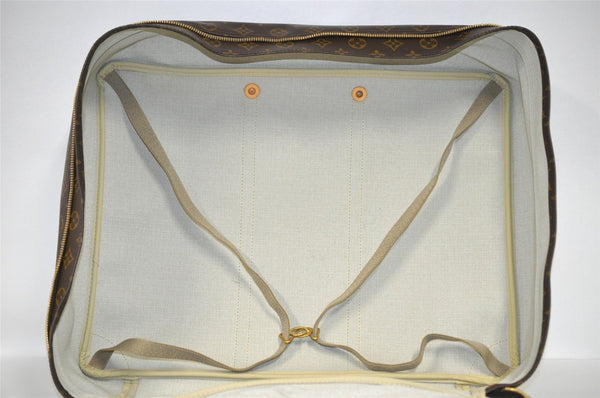 Authentic Louis Vuitton Monogram Sirius 50 Travel Boston Bag M41406 LV 6226I