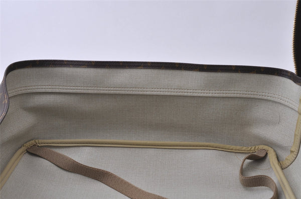 Authentic Louis Vuitton Monogram Sirius 50 Travel Boston Bag M41406 LV 6226I