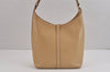 Authentic GUCCI Jackie Shoulder Bag Purse Leather 0013875 Beige 6226J