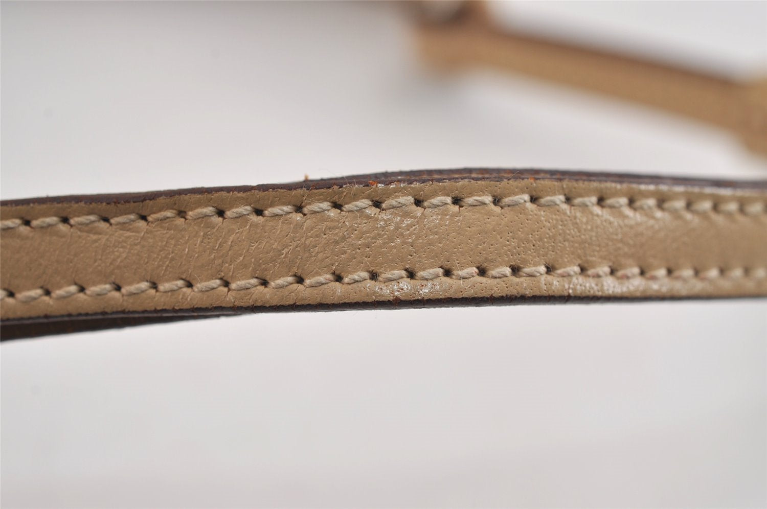 Authentic GUCCI Jackie Shoulder Bag Purse Leather 0013875 Beige 6226J