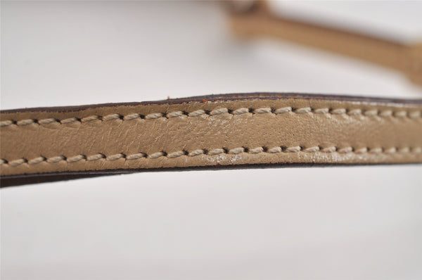 Authentic GUCCI Jackie Shoulder Bag Purse Leather 0013875 Beige 6226J