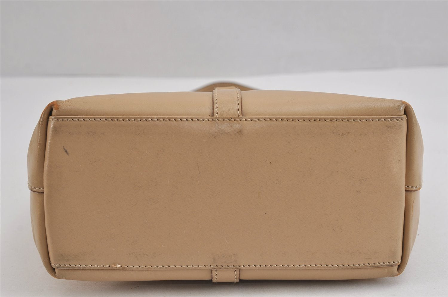 Authentic GUCCI Jackie Shoulder Bag Purse Leather 0013875 Beige 6226J