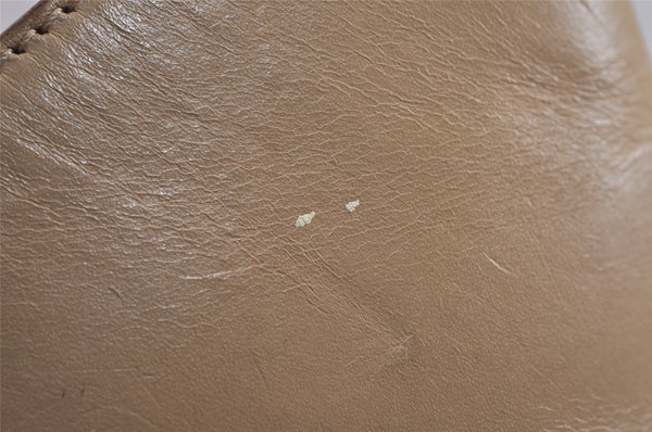 Authentic GUCCI Jackie Shoulder Bag Purse Leather 0013875 Beige 6226J