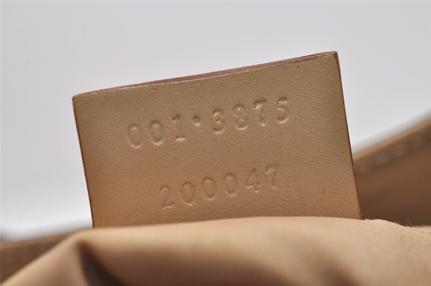 Authentic GUCCI Jackie Shoulder Bag Purse Leather 0013875 Beige 6226J