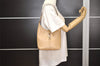 Authentic GUCCI Jackie Shoulder Bag Purse Leather 0013875 Beige 6226J