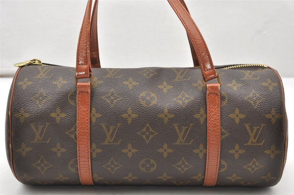 Authentic Louis Vuitton Monogram Papillon 30 Hand Bag Old Model LV 6226K