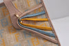 Authentic FENDI Zucchino Shoulder Tote Bag Canvas Leather Beige 6227J