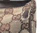 Authentic GUCCI Hand Bag Pouch Purse GG Canvas Leather 106644 Brown 6227K