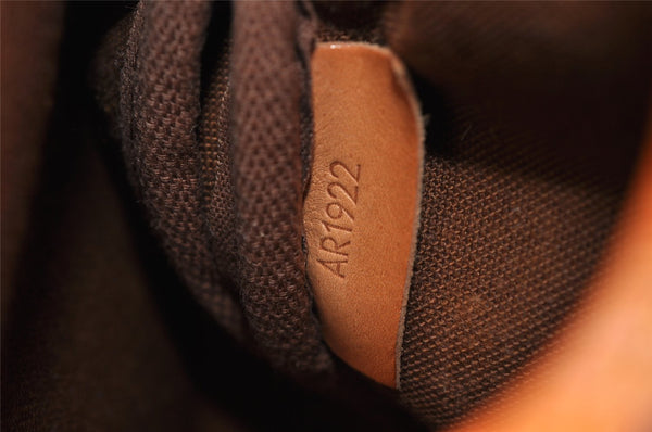 Authentic Louis Vuitton Monogram Saumur 30 Shoulder Cross Bag M42256 LV 6228I