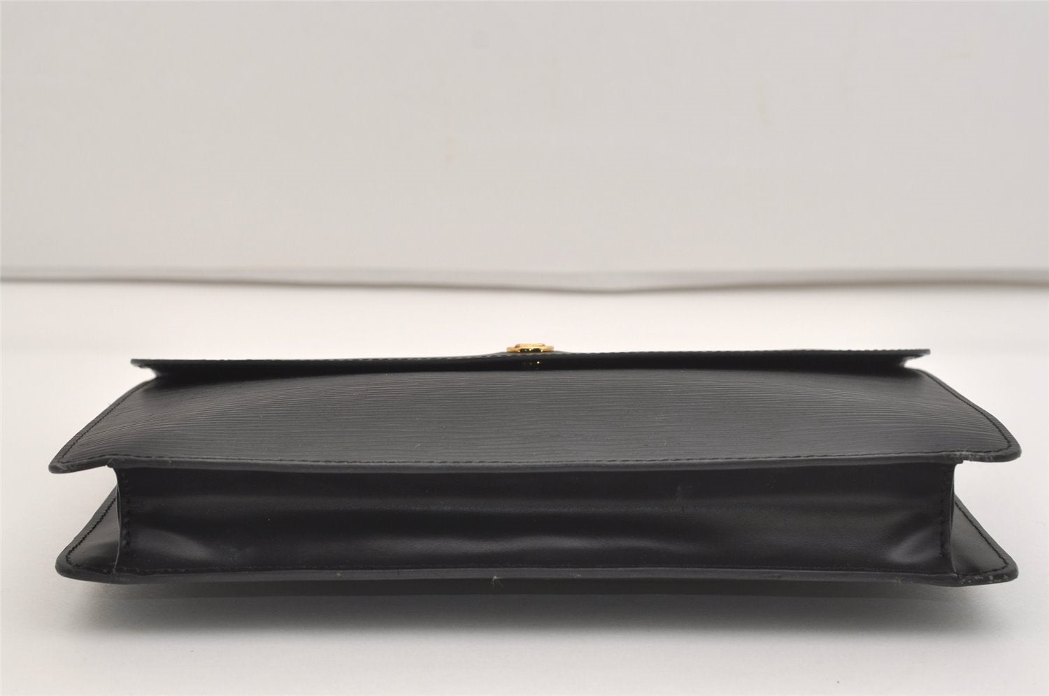 Authentic Louis Vuitton Epi Montaigne 27 Clutch Hand Bag Black M52652 LV 6231J