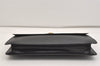Authentic Louis Vuitton Epi Montaigne 27 Clutch Hand Bag Black M52652 LV 6231J