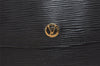Authentic Louis Vuitton Epi Montaigne 27 Clutch Hand Bag Black M52652 LV 6231J