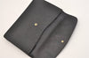 Authentic Louis Vuitton Epi Montaigne 27 Clutch Hand Bag Black M52652 LV 6231J