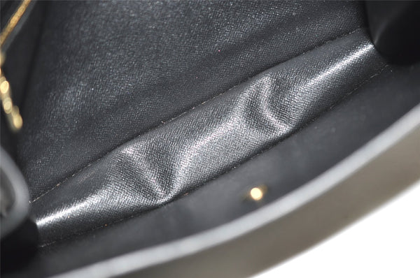 Authentic Louis Vuitton Epi Montaigne 27 Clutch Hand Bag Black M52652 LV 6231J