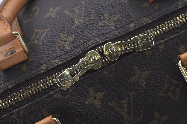 Authentic Louis Vuitton Monogram Keepall 55 Travel Boston Bag M41424 LV 6232I
