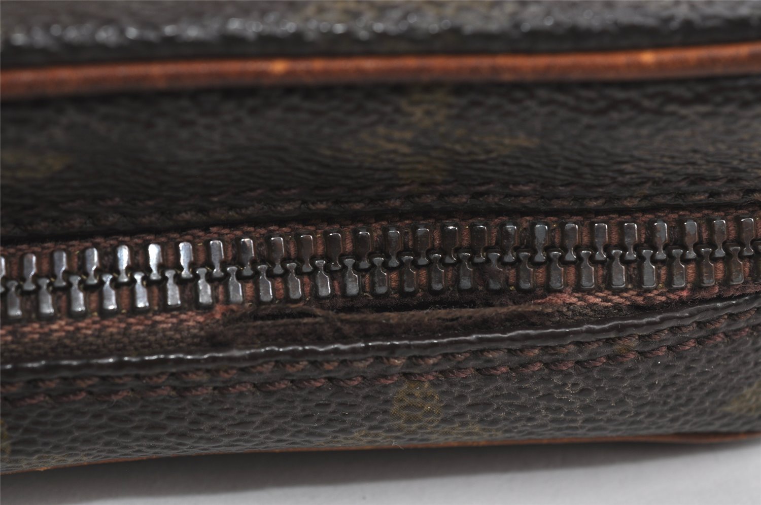 Authentic Louis Vuitton Monogram Danube Shoulder Cross Body Bag M45266 LV 6233I