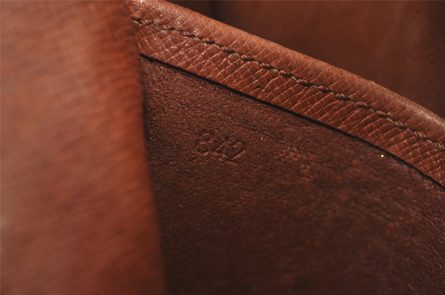 Authentic Louis Vuitton Monogram Danube Shoulder Cross Body Bag M45266 LV 6233I