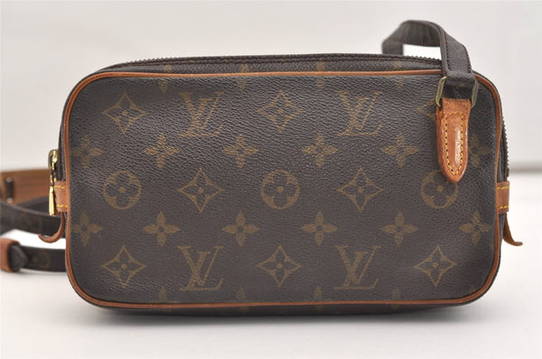 Auth Louis Vuitton Monogram Marly Bandouliere Shoulder Bag M51828 Junk 6234J