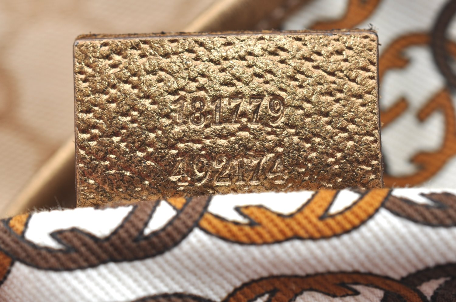 Authentic GUCCI Princy GG Canvas Leather Shoulder Tote Bag 181779 Beige 6235I